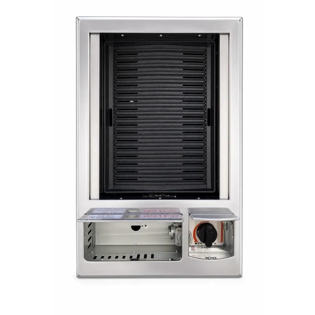 hileemarketing Commercial Grade Butane Gas Roaster for Restaurants: Streamlined, Professional Grilling Solution - Korean BBQ Equipment los angeles
