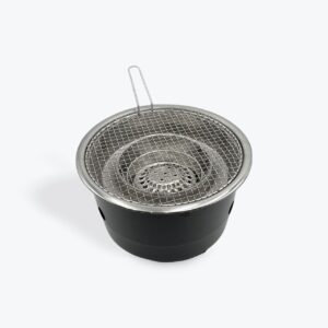 stainless steel mesh grill with roaster